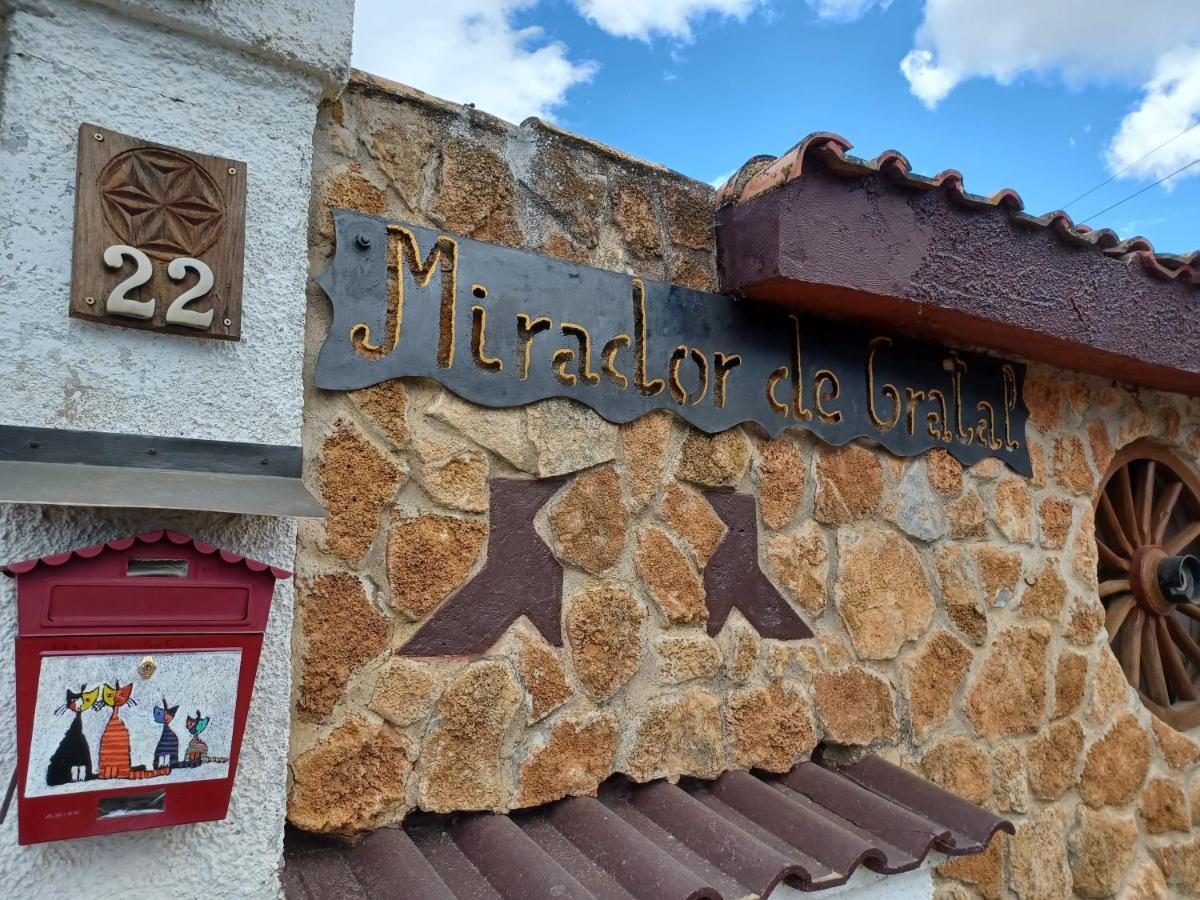 Mirador De Gratal - Sierra De Loarre Villa Bolea Bagian luar foto